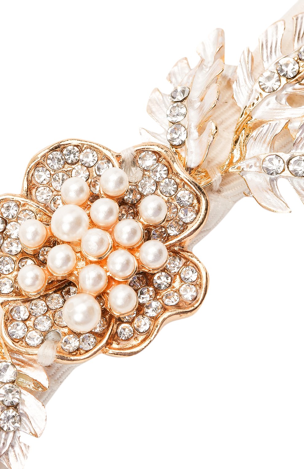 Заколка DAVID CHARLES белого цвета по цене 4995 руб., арт. 6716, фото 3 Заколка DAVID CHARLES, арт. 6716, фото 3