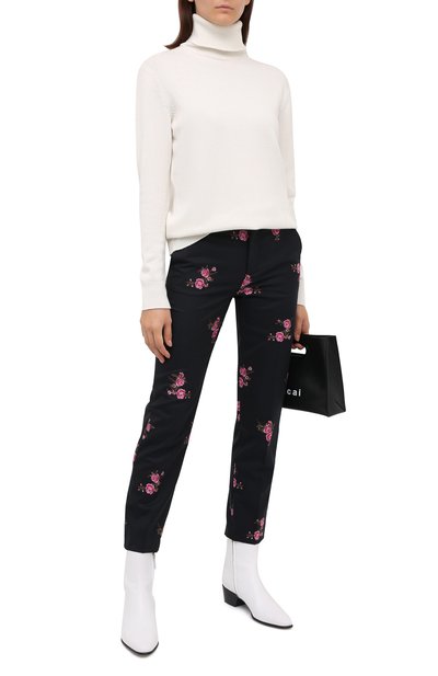 Шерстяные брюки REDVALENTINO, арт. UR0RBB44/5D4, фото 2