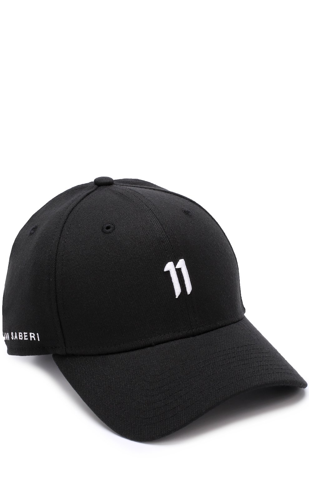 Бейсболка с логотипом бренда 11 BY BORIS BIDJAN SABERI, арт. 39THIRTY 11XNE/L0G0 & TYPE, фото 1