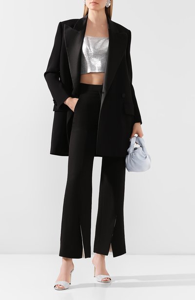 Жакет из вискозы FENDI черного цвета по цене 275000 руб., арт. FJ7037 AC5Q, фото 2 Жакет из вискозы FENDI, арт. FJ7037 AC5Q, фото 2