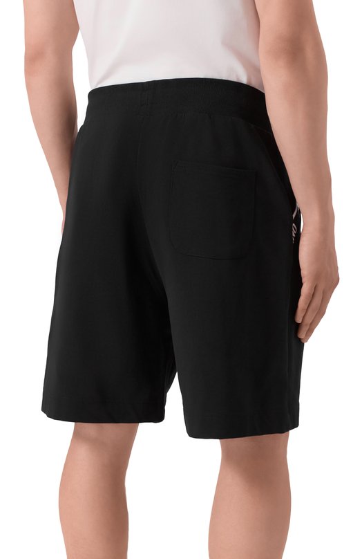 Хлопковые шорты Moschino A6893/4422 Чёрный  A6893/4422 Фото 4
