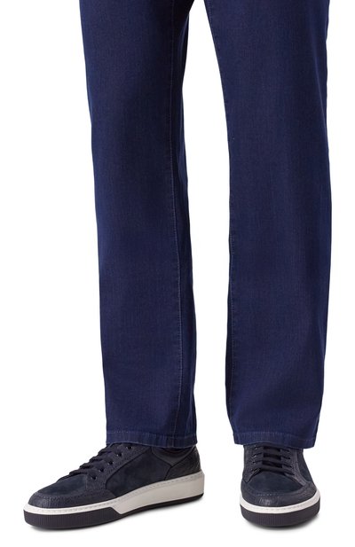 Кожаные кеды ZILLI, арт. H0140AM1121VZBA03, фото 3