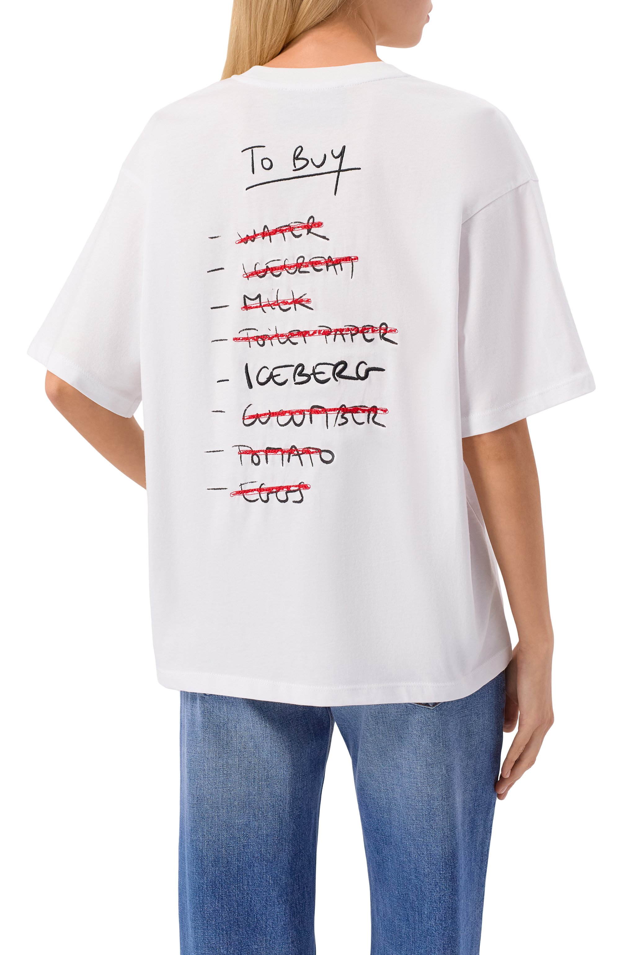 Хлопковая футболка ICEBERG, арт. F51A/6327, фото 4