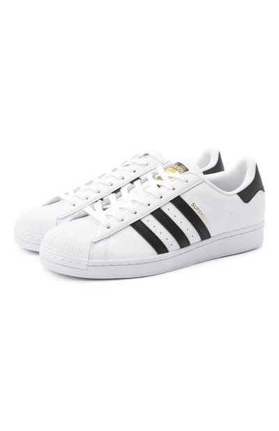 Кожаные кеды superstar ADIDAS ORIGINALS, арт. EG4958, фото 1