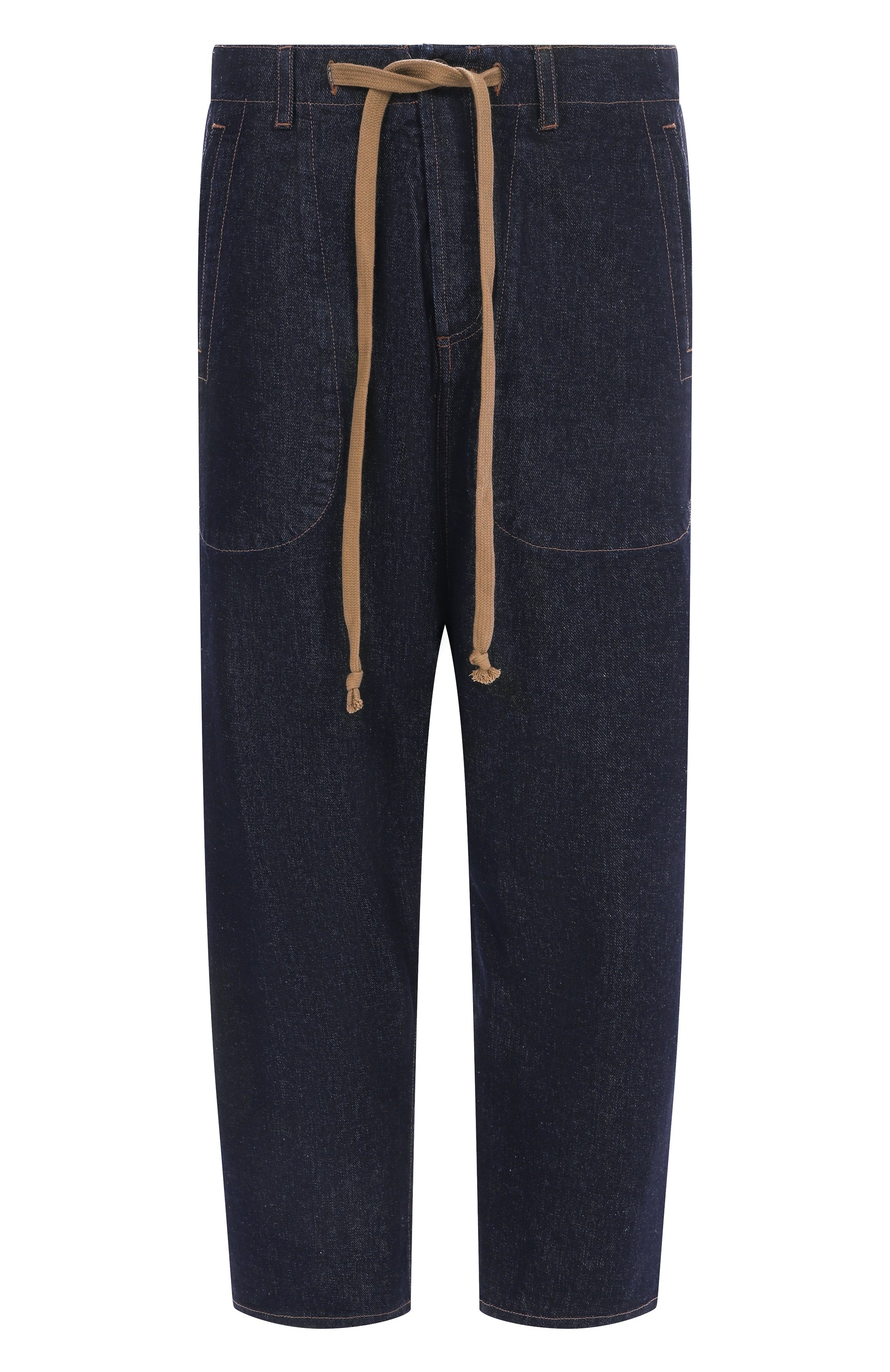 Джинсы UMA WANG темно-синего цвета по цене 61800 руб., арт. UM3530, фото 1 Джинсы UMA WANG, арт. UM3530, фото 1