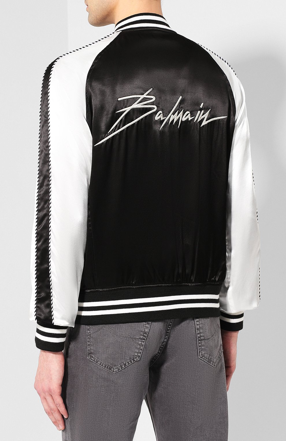 Бомбер из вискозы BALMAIN, арт. RH08320/Z138, фото 4