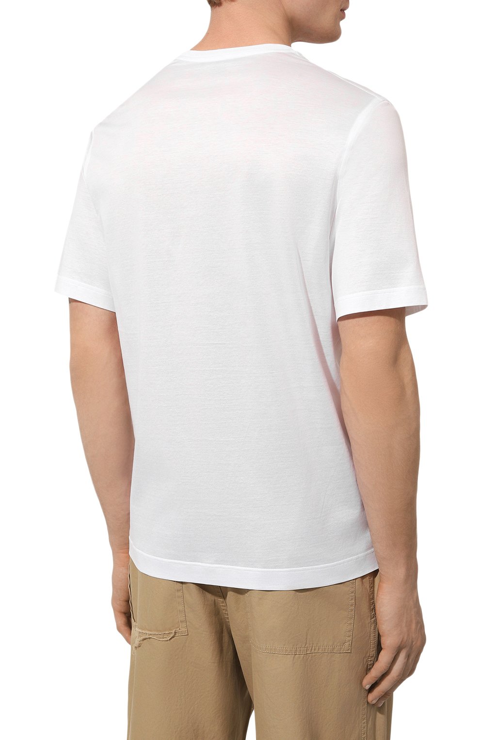 Хлопковая футболка ZILLI, арт. TSR02AM0110VZF173, фото 4