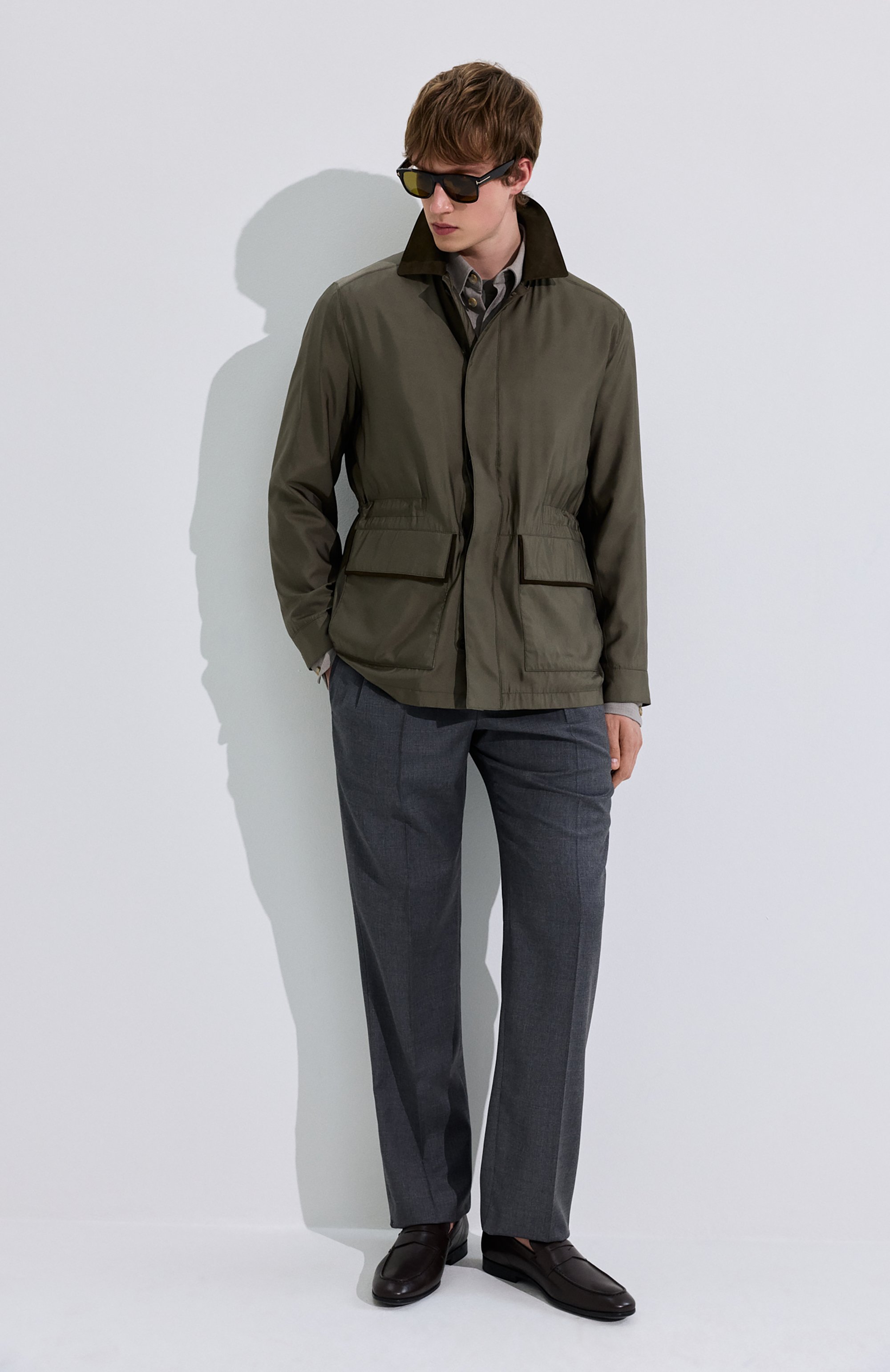 Шерстяная рубашка DOLCE & GABBANA, арт. G50J2T/HU2BP, фото 6