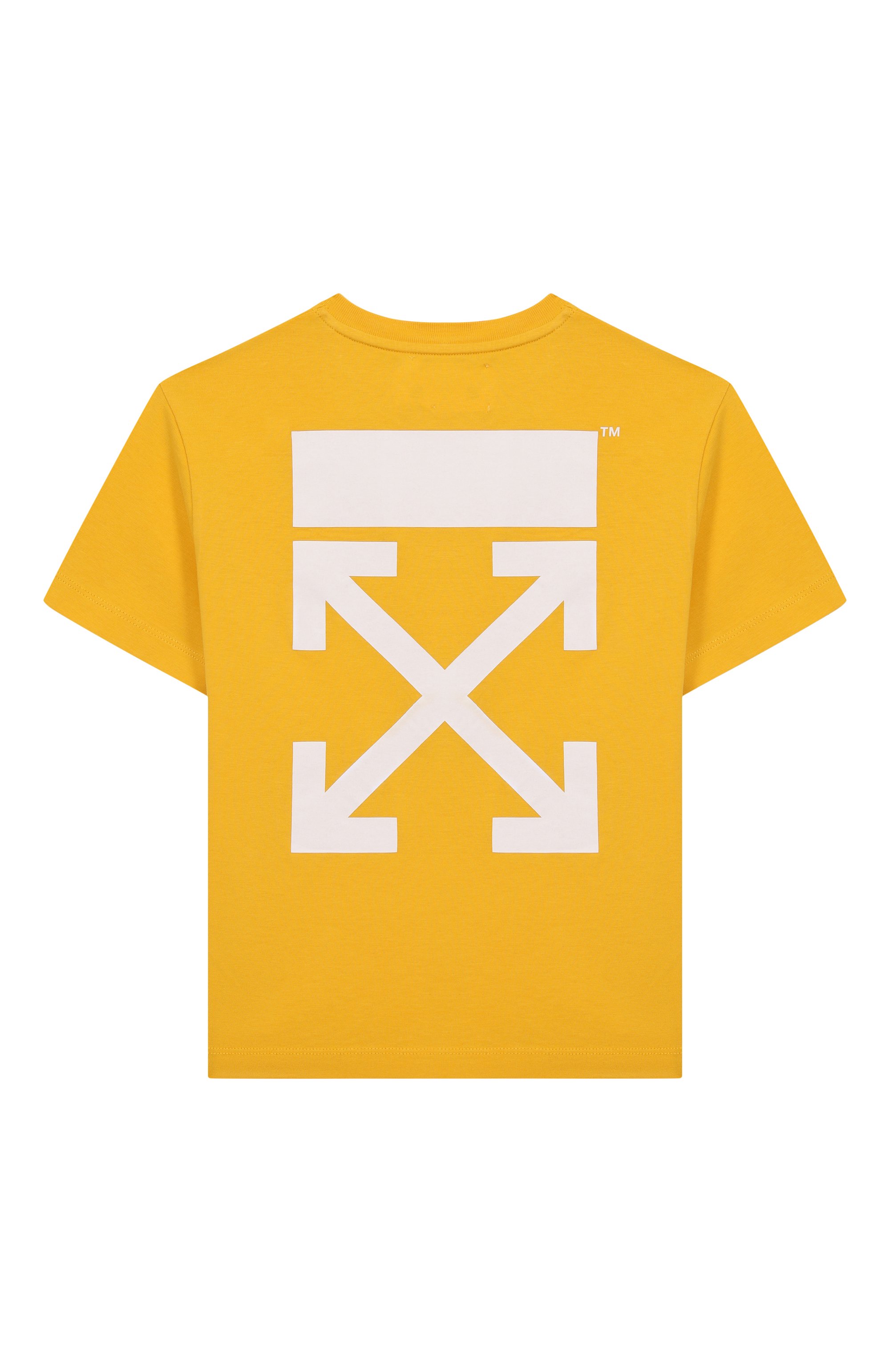 Хлопковая футболка OFF-WHITE, арт. 0BAA002F23JER011, фото 2