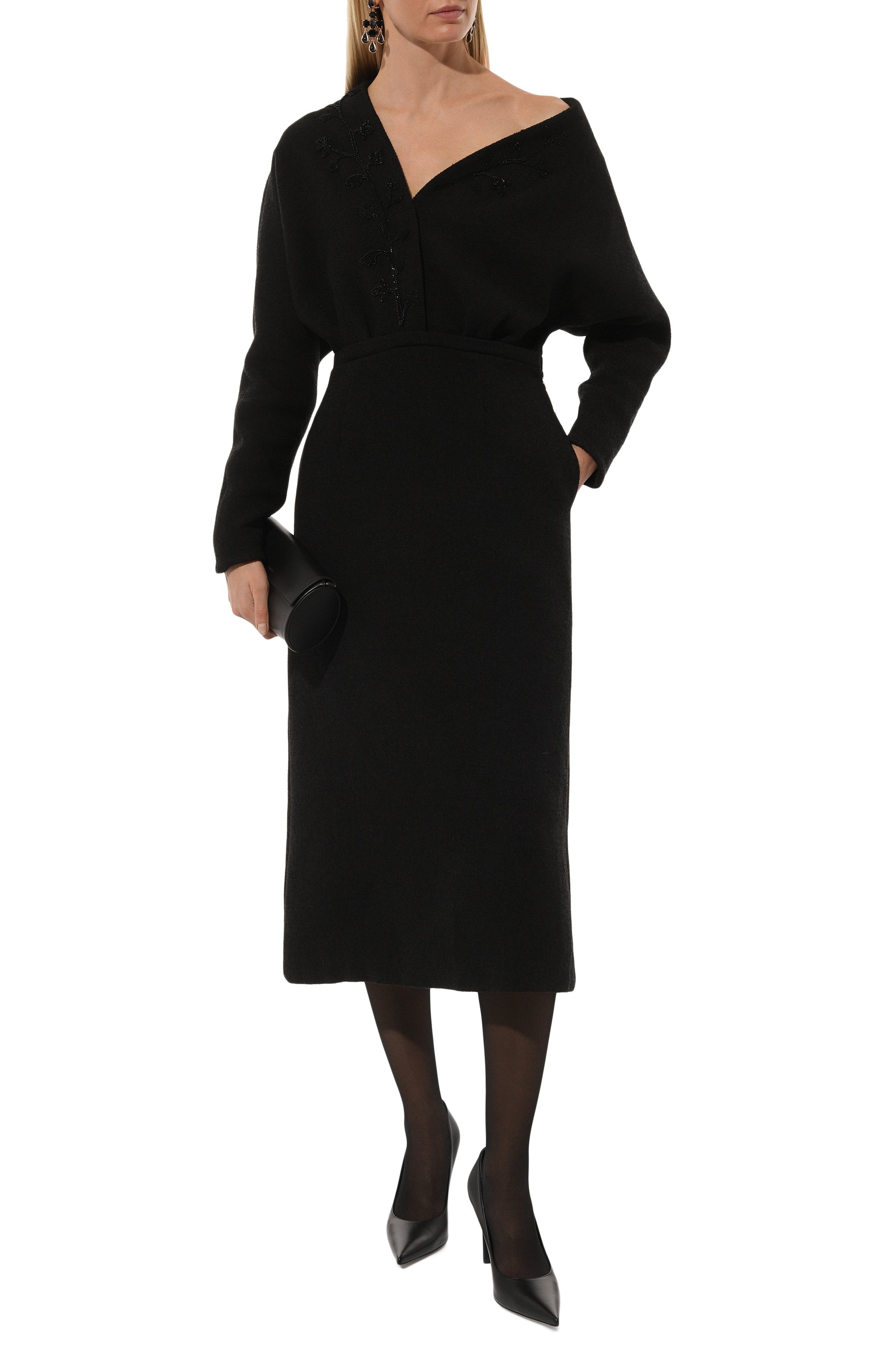 Платье AKHMADULLINA черного цвета по цене 189900 руб., арт. 1225.5D920/W713, фото 2 Платье AKHMADULLINA, арт. 1225.5D920/W713, фото 2