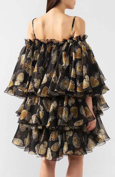 Шелковое платье DOLCE & GABBANA, арт. F6E2HT/HS13X, фото 4