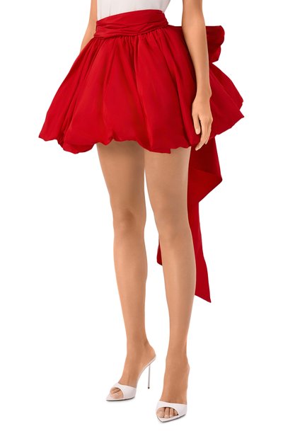 Юбка BLUMARINE красного цвета по цене 99150 руб., арт. NF6046/T8864, фото 3 Юбка BLUMARINE, арт. NF6046/T8864, фото 3