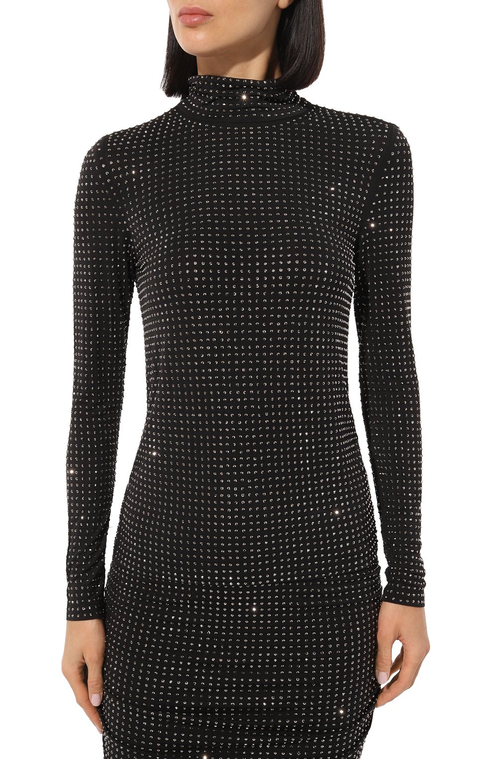 Топ с отделкой стразами PINKO, арт. 104453/A288, фото 3