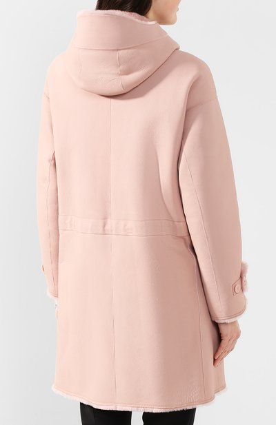 Двусторонняя дубленка с капюшоном LORO PIANA, арт. FAI3086, фото 4
