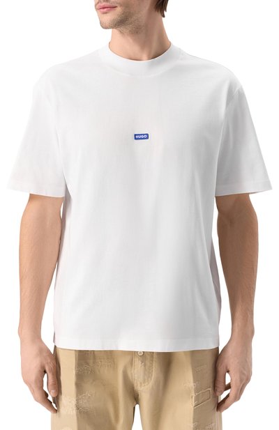 Хлопковая футболка HUGO BLUE, арт. 50509991, фото 3