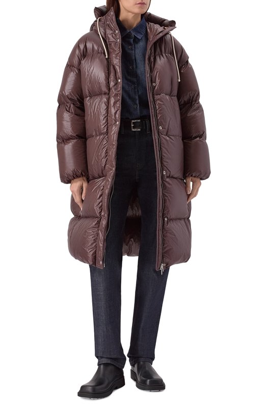 Пуховик Jil Sander J40AF0177/J70007 Коричневый  J40AF0177/J70007 Фото 2