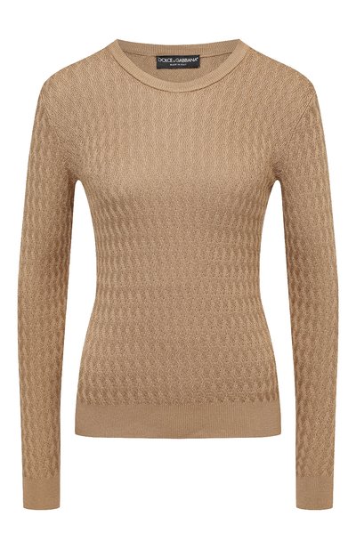 Женский шелковый пуловер DOLCE & GABBANA, арт. FX904T/JASNV