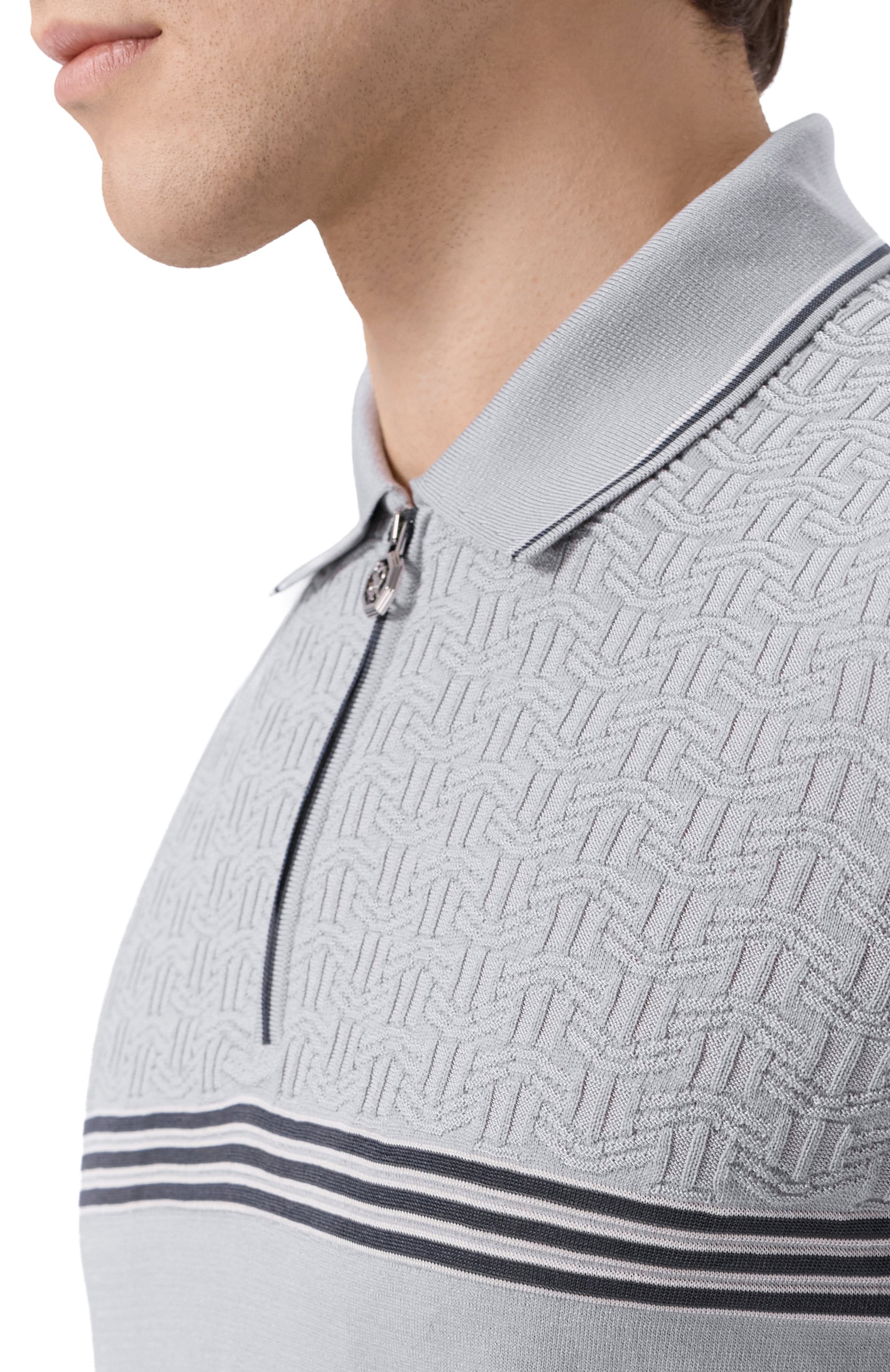 Поло из шелка и хлопка STEFANO RICCI, арт. K818117P31/F26283, фото 5