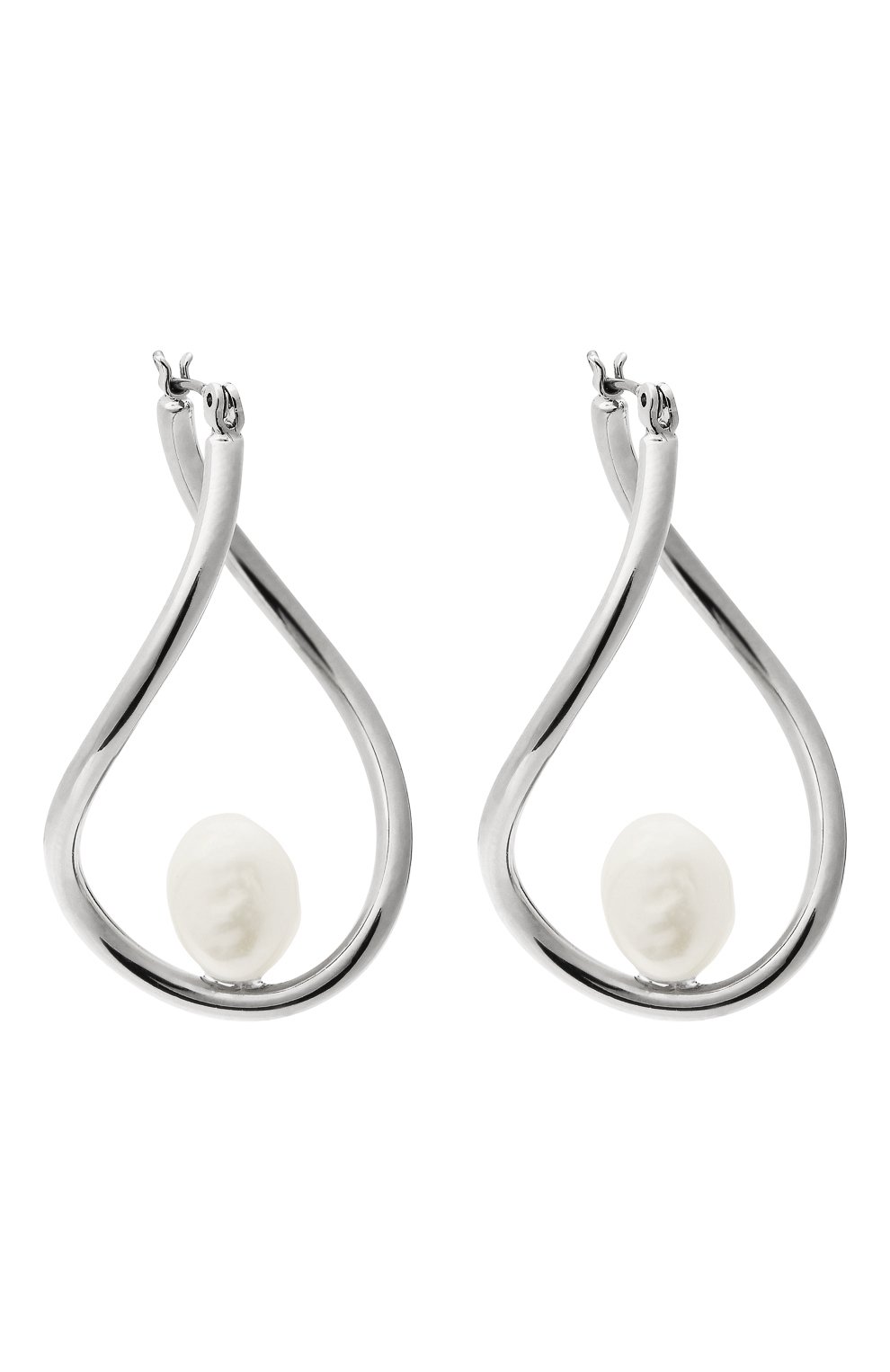 Серьги EXCLAIM серебряного цвета по цене 5180 руб., арт. 042S3169E, фото 3 Серьги EXCLAIM, арт. 042S3169E, фото 3