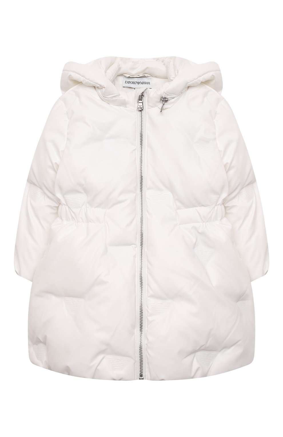 Утепленная куртка EMPORIO ARMANI белого цвета по цене 28900 руб., арт. 6KEL09/1NYWZ, фото 1 Утепленная куртка EMPORIO ARMANI, арт. 6KEL09/1NYWZ, фото 1