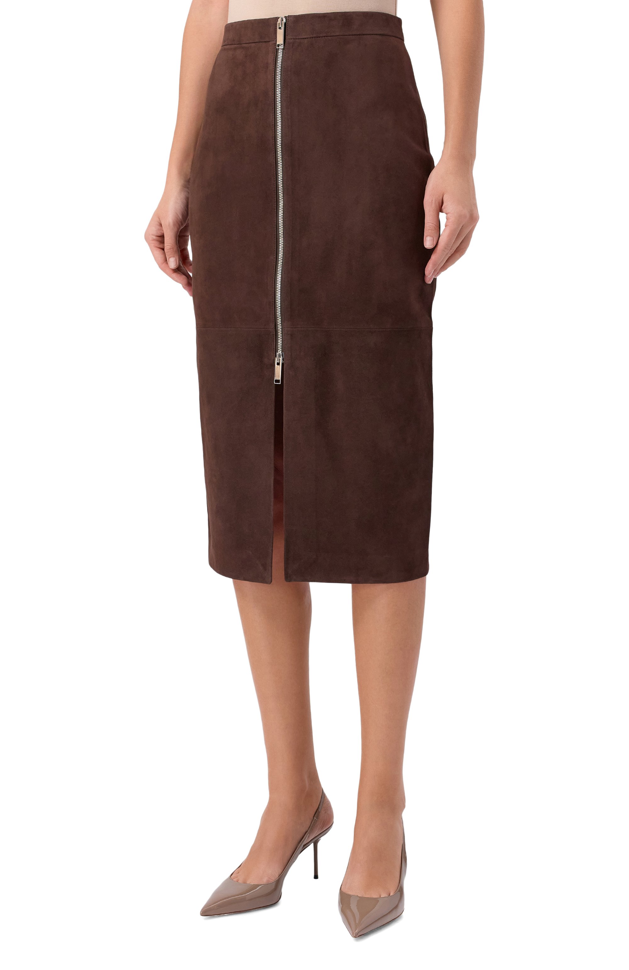 Замшевая юбка HALFBOY, арт. HF251WL001, фото 3