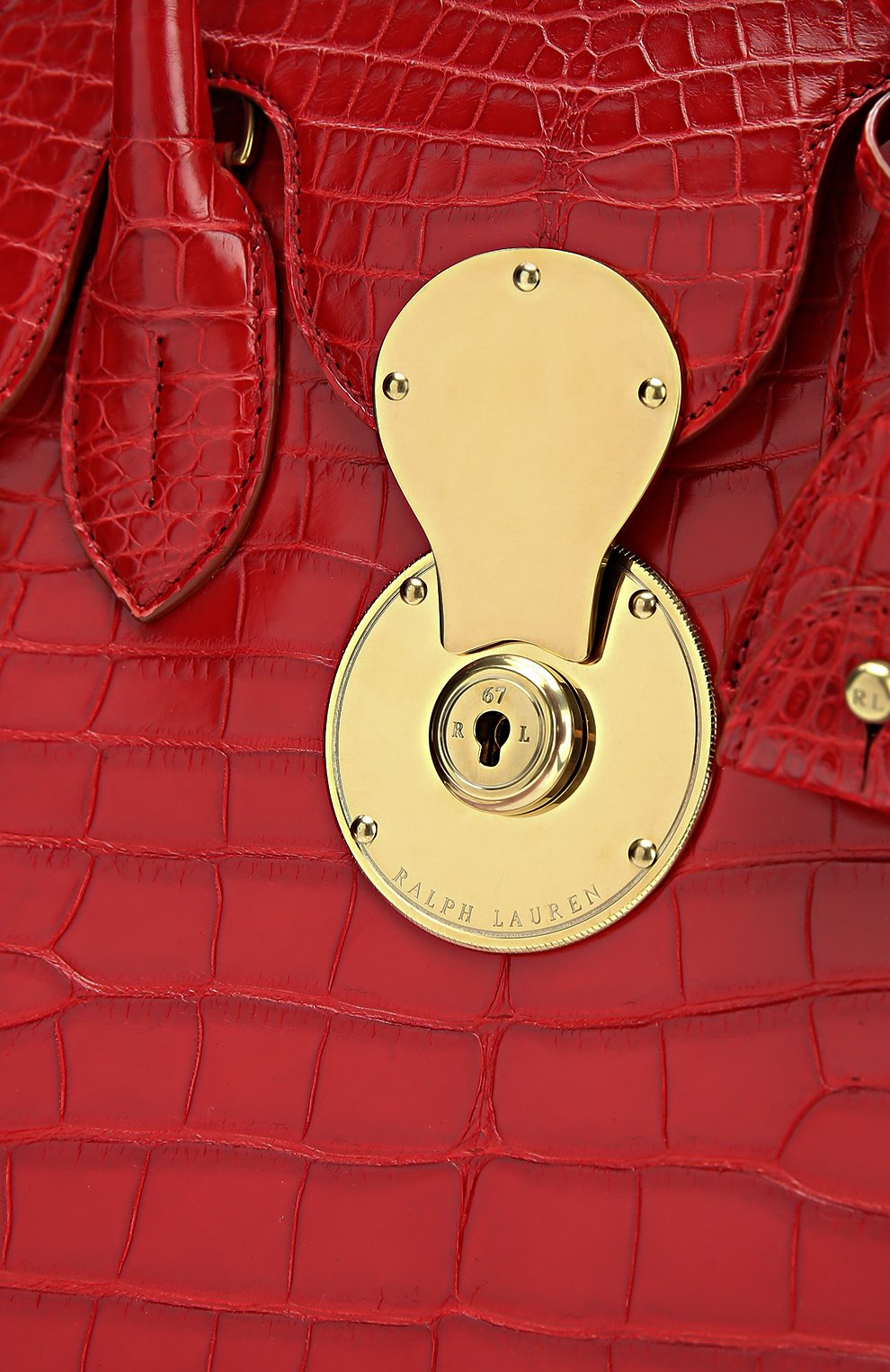 Сумка ricky 33 из кожи крокодила RALPH LAUREN, арт. 69H/I0G34/RAMIS, фото 7