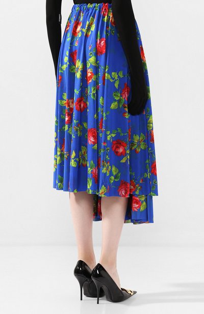 Юбка-миди VETEMENTS синего цвета по цене 117500 руб., арт. WAH20SK402, фото 4 Юбка-миди VETEMENTS, арт. WAH20SK402, фото 4