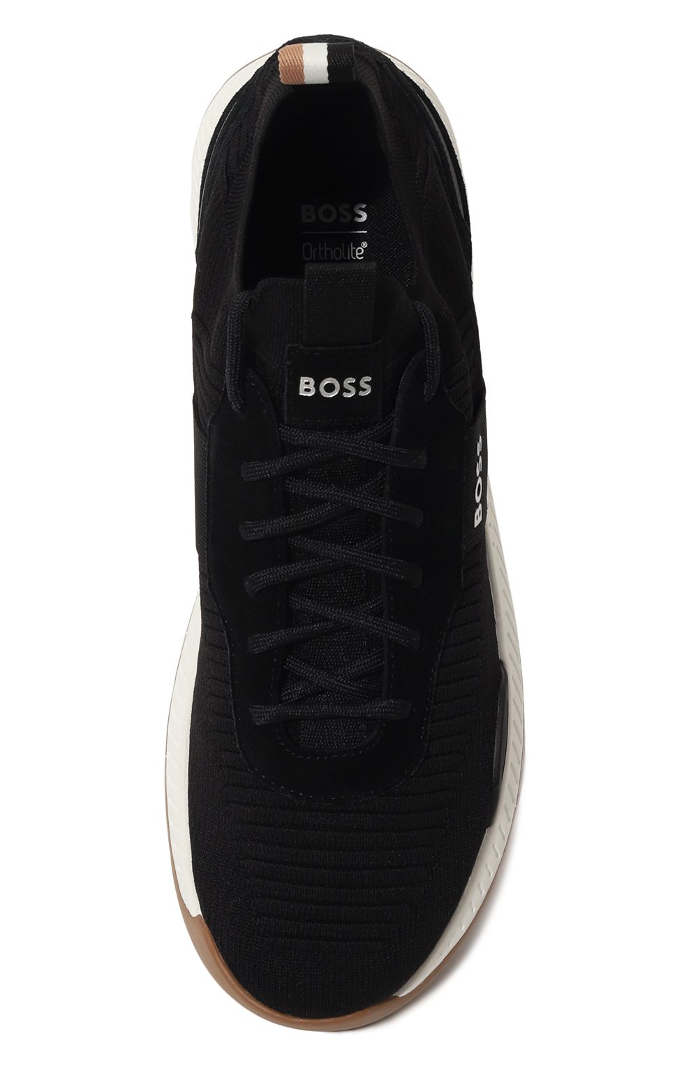 Текстильные кроссовки BOSS, арт. 50498245, фото 6