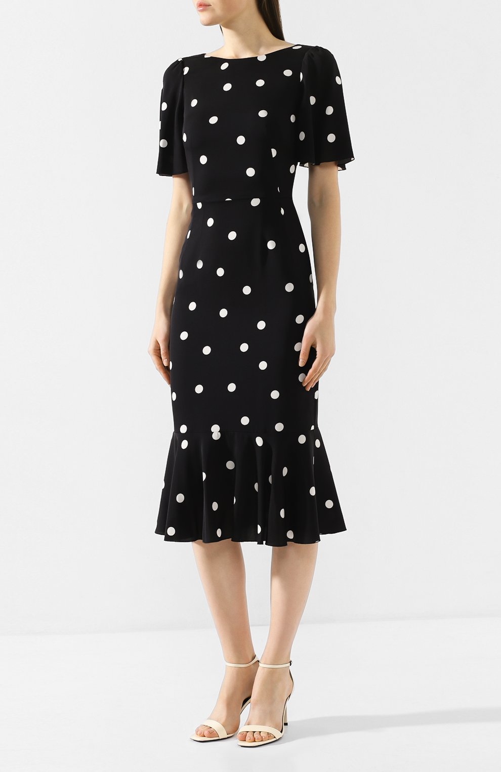 Шелковое платье DOLCE & GABBANA, арт. F6H6HT/FSAY0, фото 3