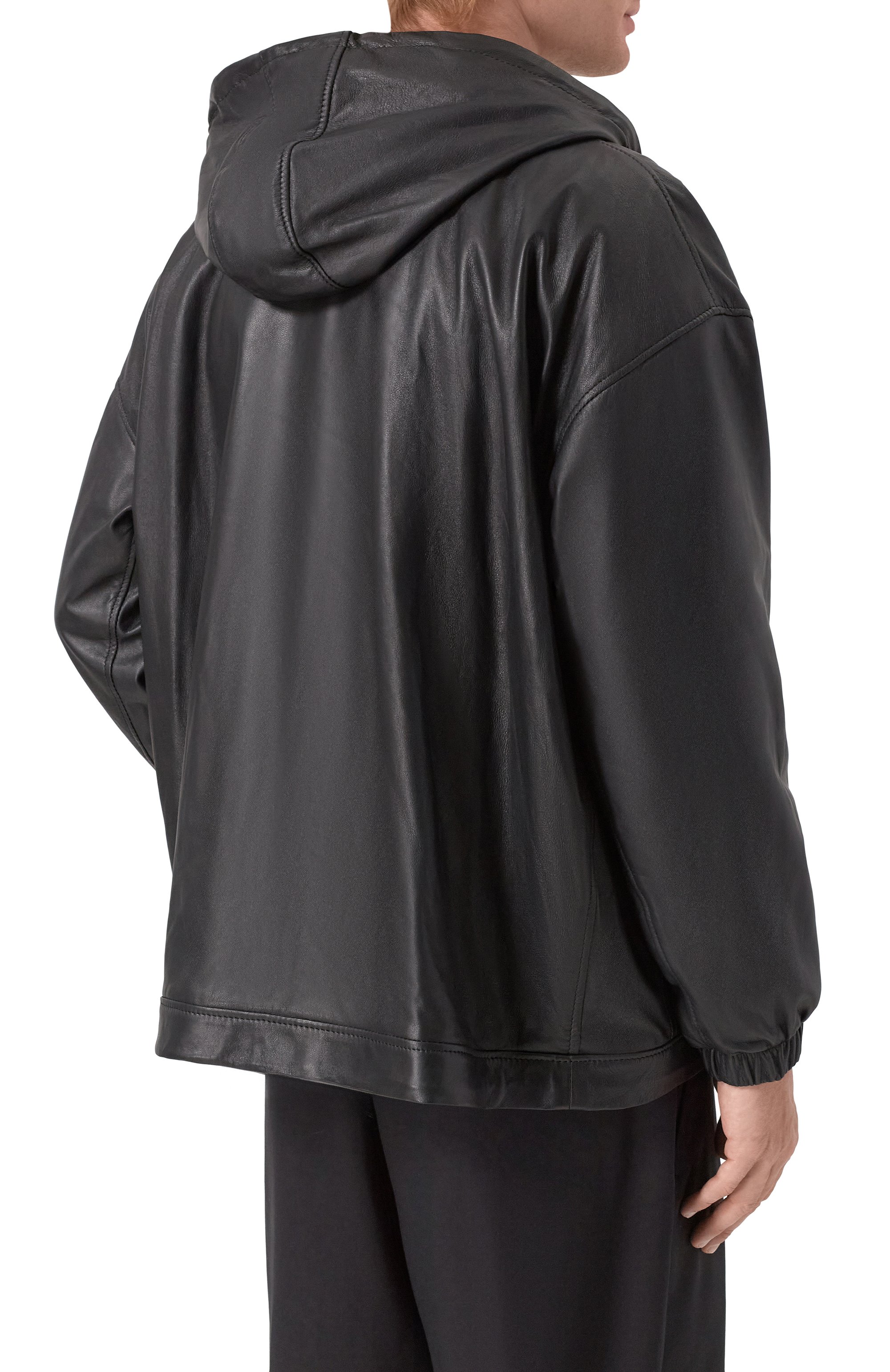 Кожаный бомбер ROADLESS, арт. RSS-LZ, фото 4