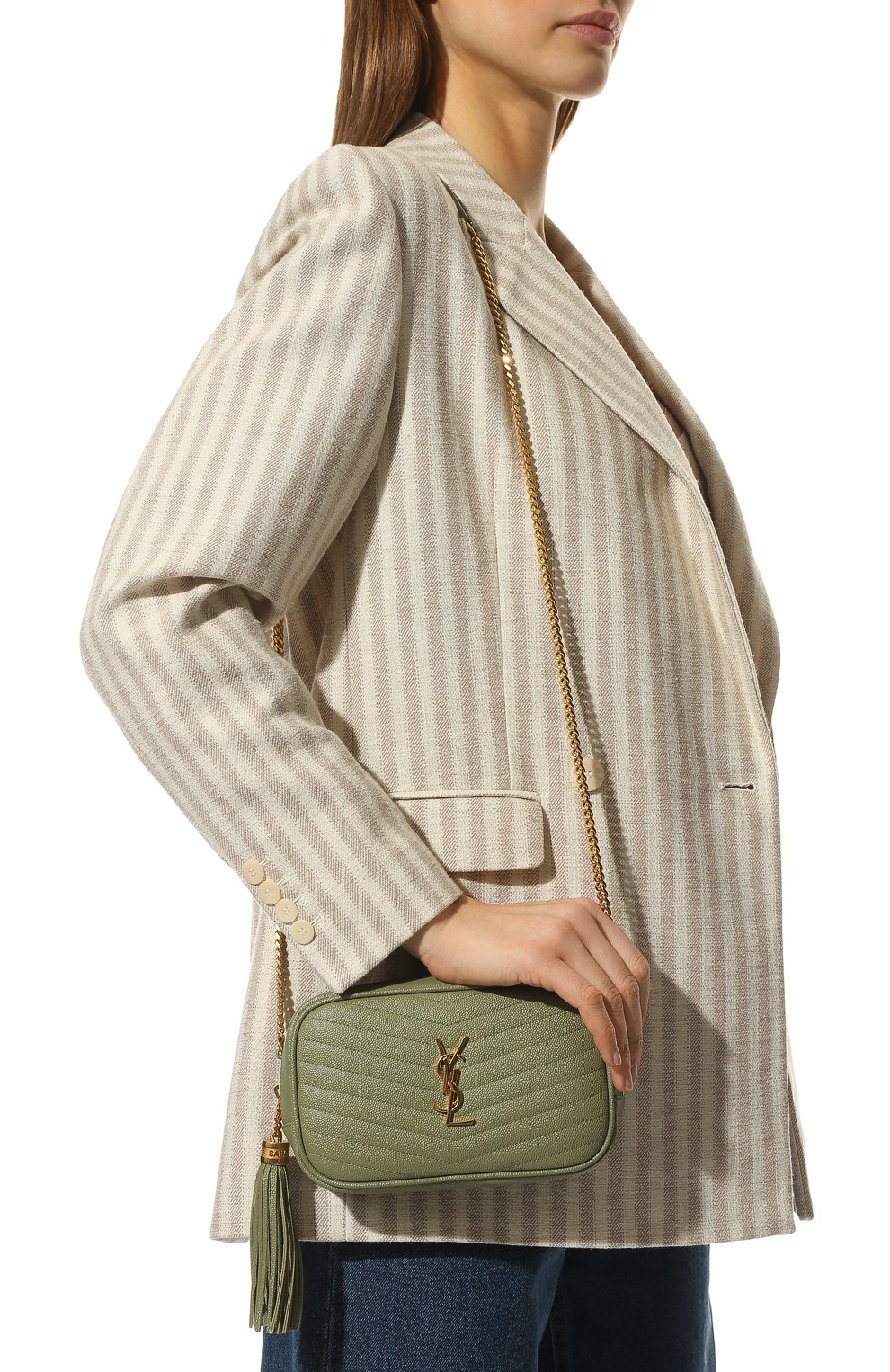 Сумка lou mini SAINT LAURENT, арт. 612579/1GF01, фото 3