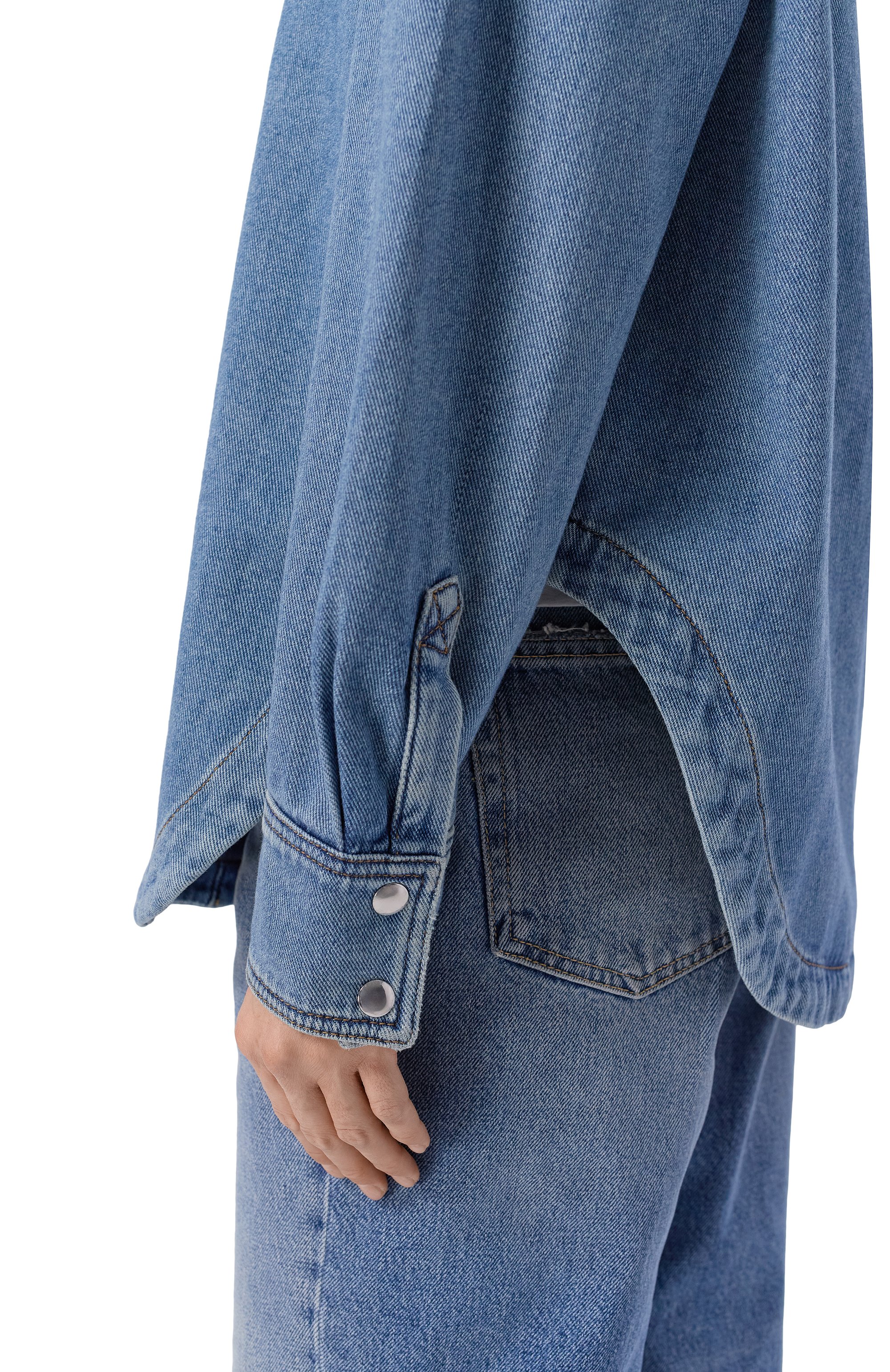 Джинсовая рубашка HUGO, арт. 50553178, фото 5