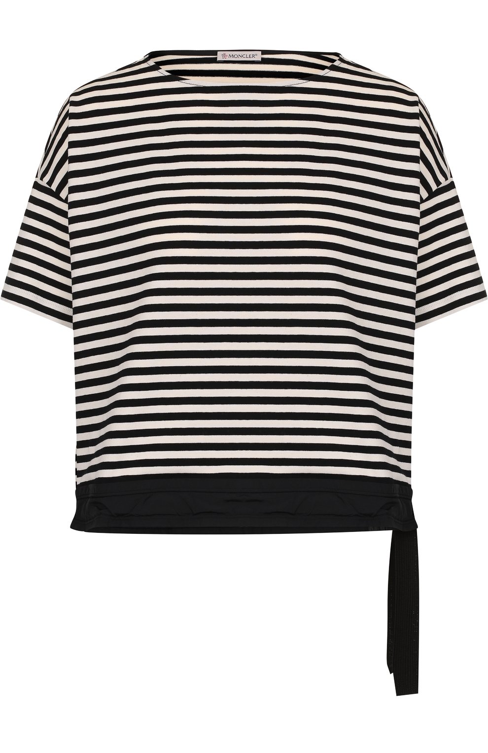Футболка свободного кроя в полоску MONCLER, арт. D1-093-80828-00-8299L, фото 1