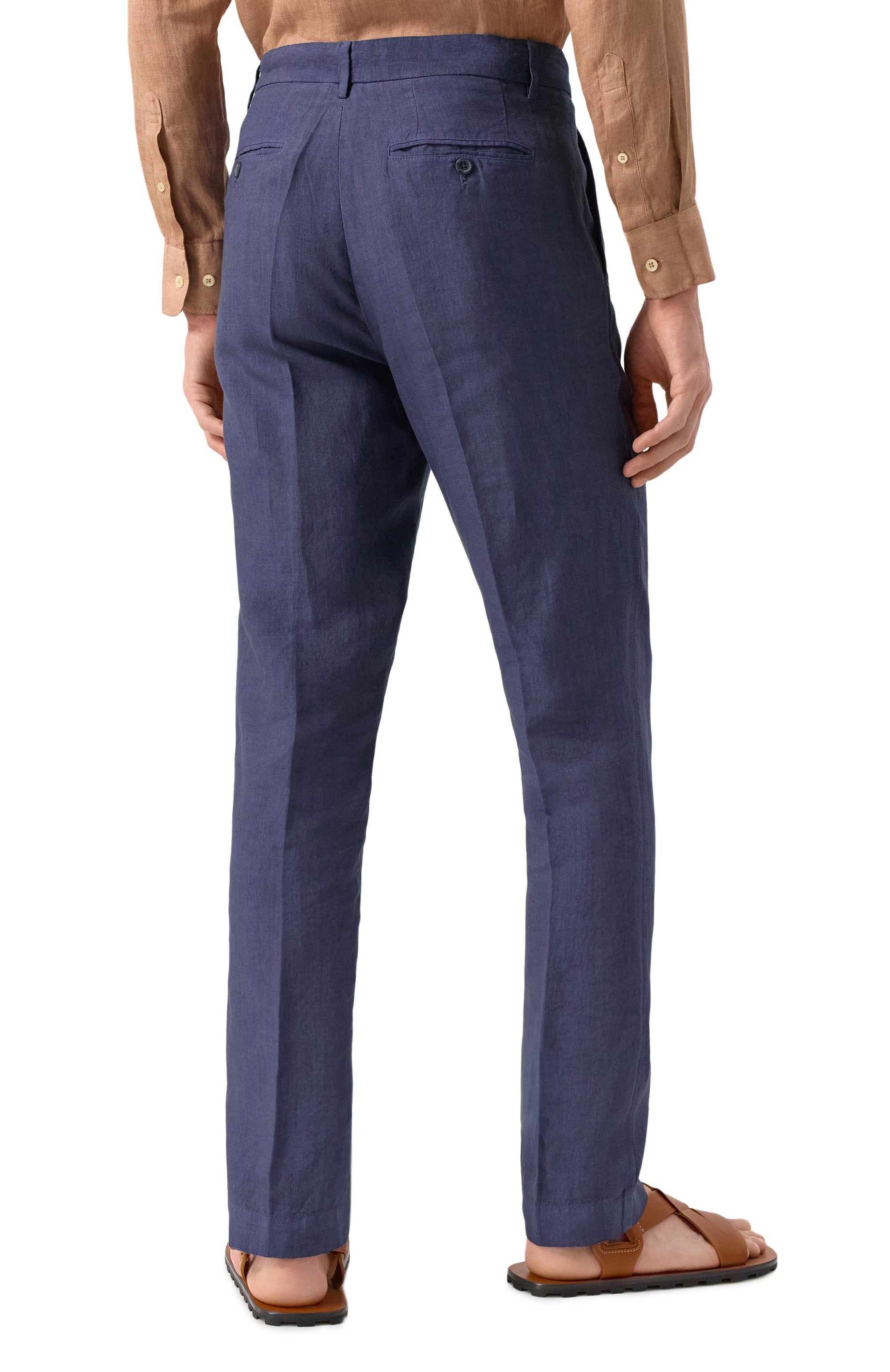 Льняные брюки 120% LINO, арт. 32ALIM2411/0253/S00, фото 4