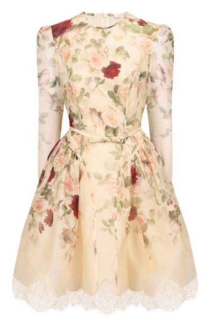 Женское платье изо льна и шелка ZIMMERMANN, арт. 5241DF251