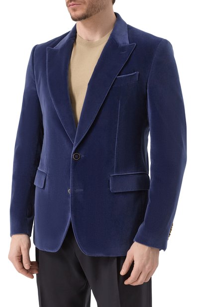 Бархатный пиджак DOLCE & GABBANA, арт. G2TV4T/FUVG7, фото 5