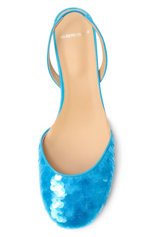 Текстильные туфли Undercover UP1F1F02 Голубой  UP1F1F02 Фото 6