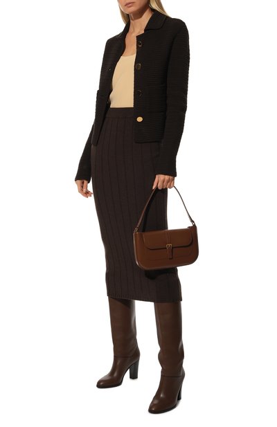 Юбка из шерсти и кашемира CREM38, арт. CREM236 D0MENICA, фото 2