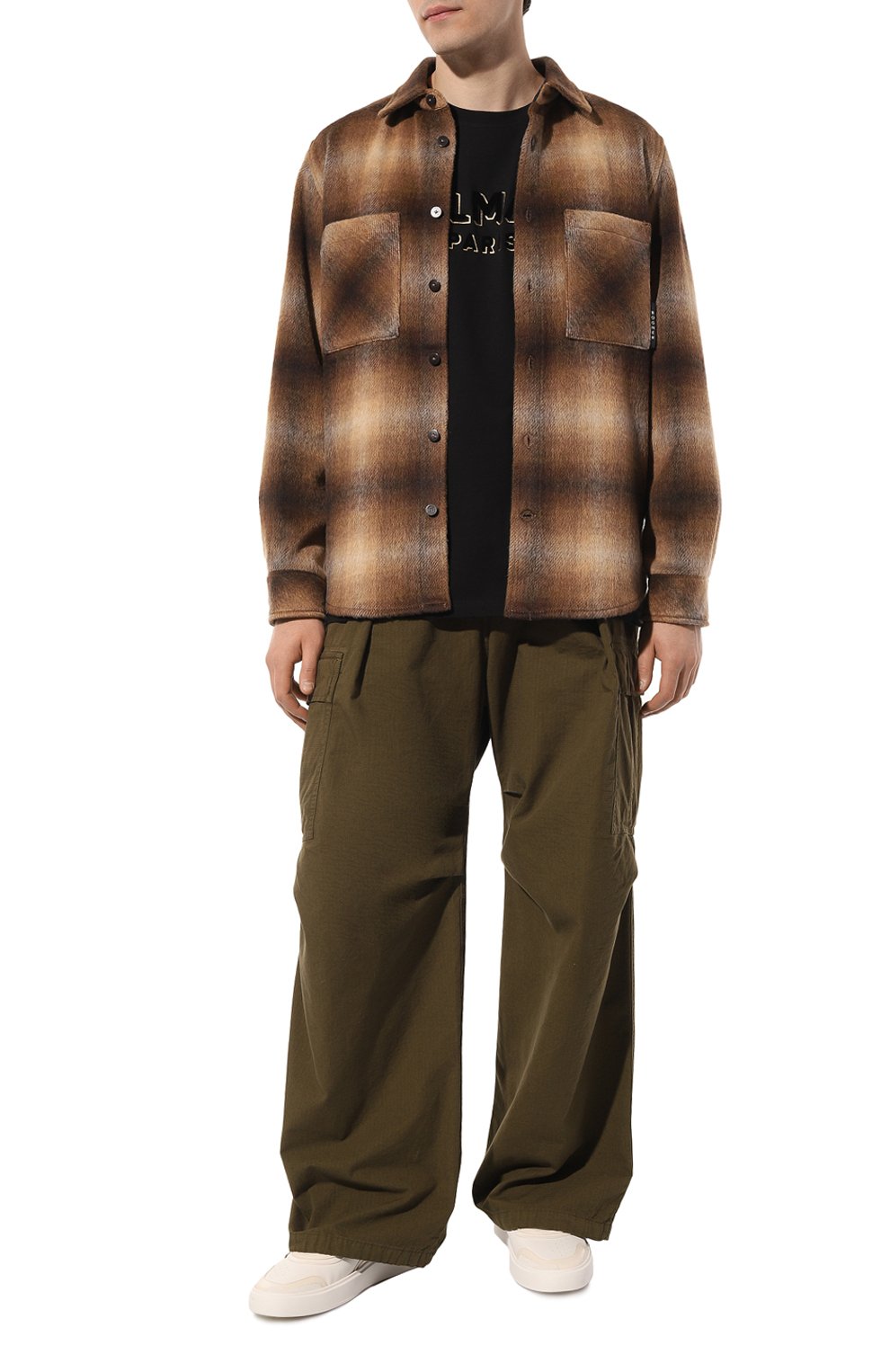 Кожаные кеды b-skate BALMAIN, арт. AM1VI292LTLC, фото 2