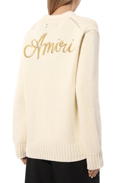 Кардиган из шерсти и вискозы AMIRI, арт. AWKNCD1007, фото 4
