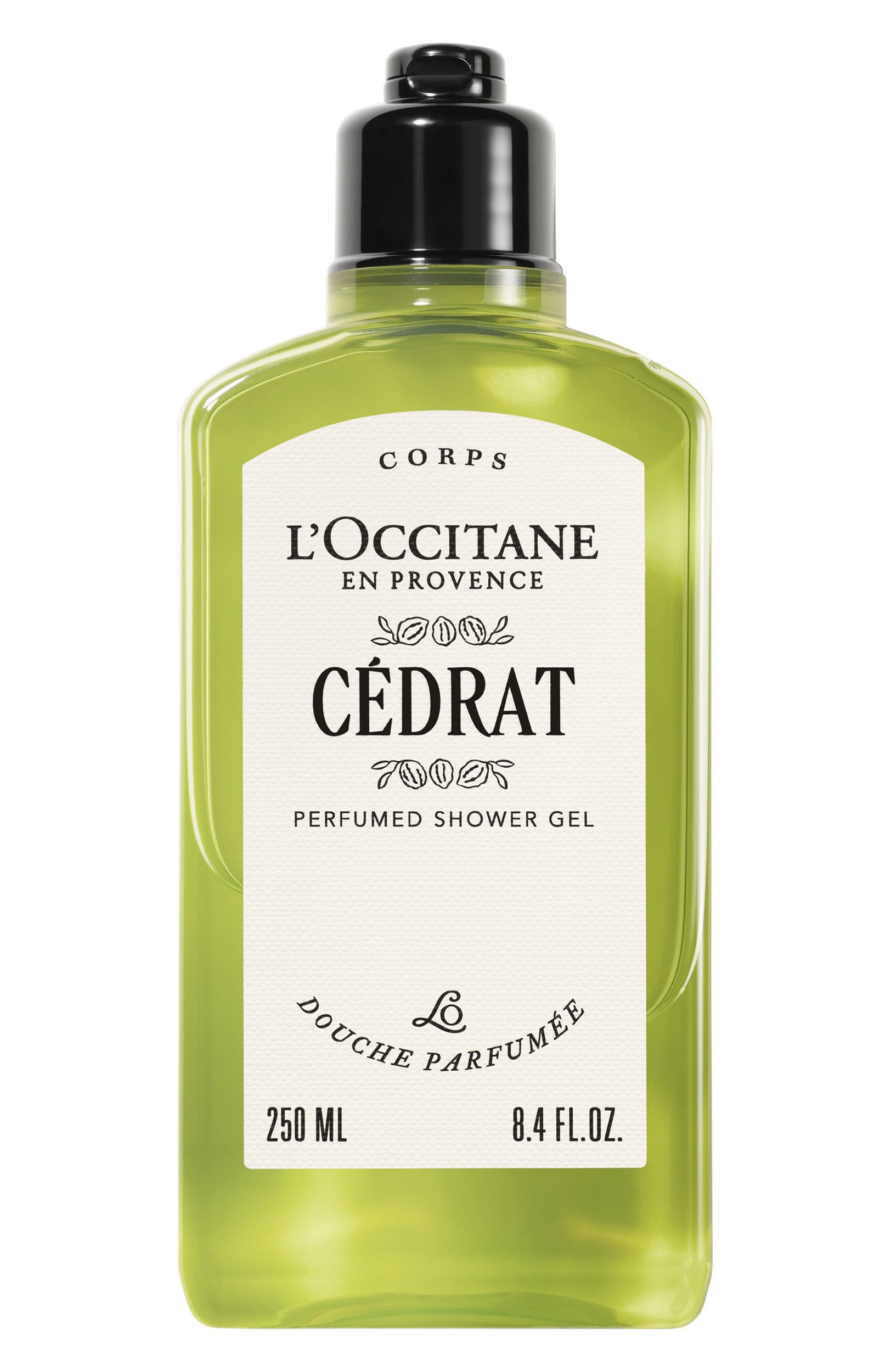 Гель для душа cedrat (250ml) L`OCCITANE бесцветного цвета по цене 2490 руб., арт. 782682, фото 1 Гель для душа cedrat (250ml) L`OCCITANE, арт. 782682, фото 1