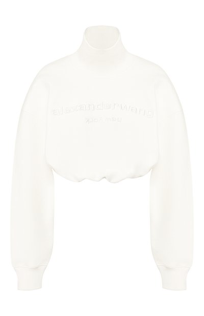 Женский хлопковый свитшот ALEXANDER WANG, арт. 1CC1201335