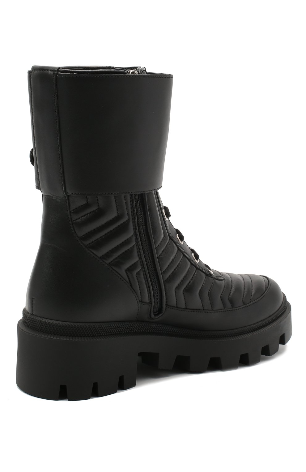 Кожаные ботинки frances GUCCI, арт. 628855/DH7A0, фото 4