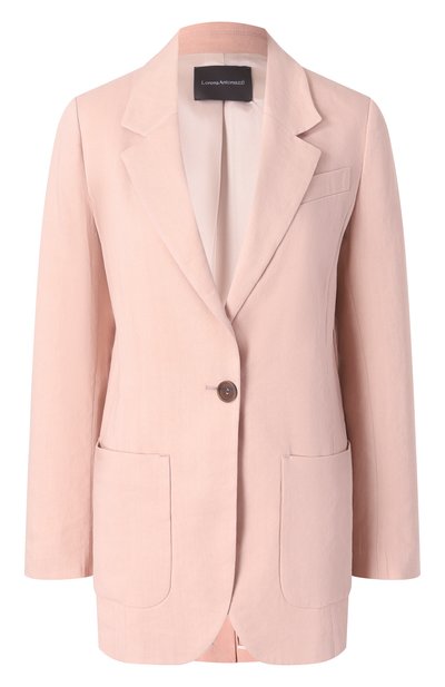 Женский жакет изо льна и вискозы LORENA ANTONIAZZI, арт. P2550GA02B/3347