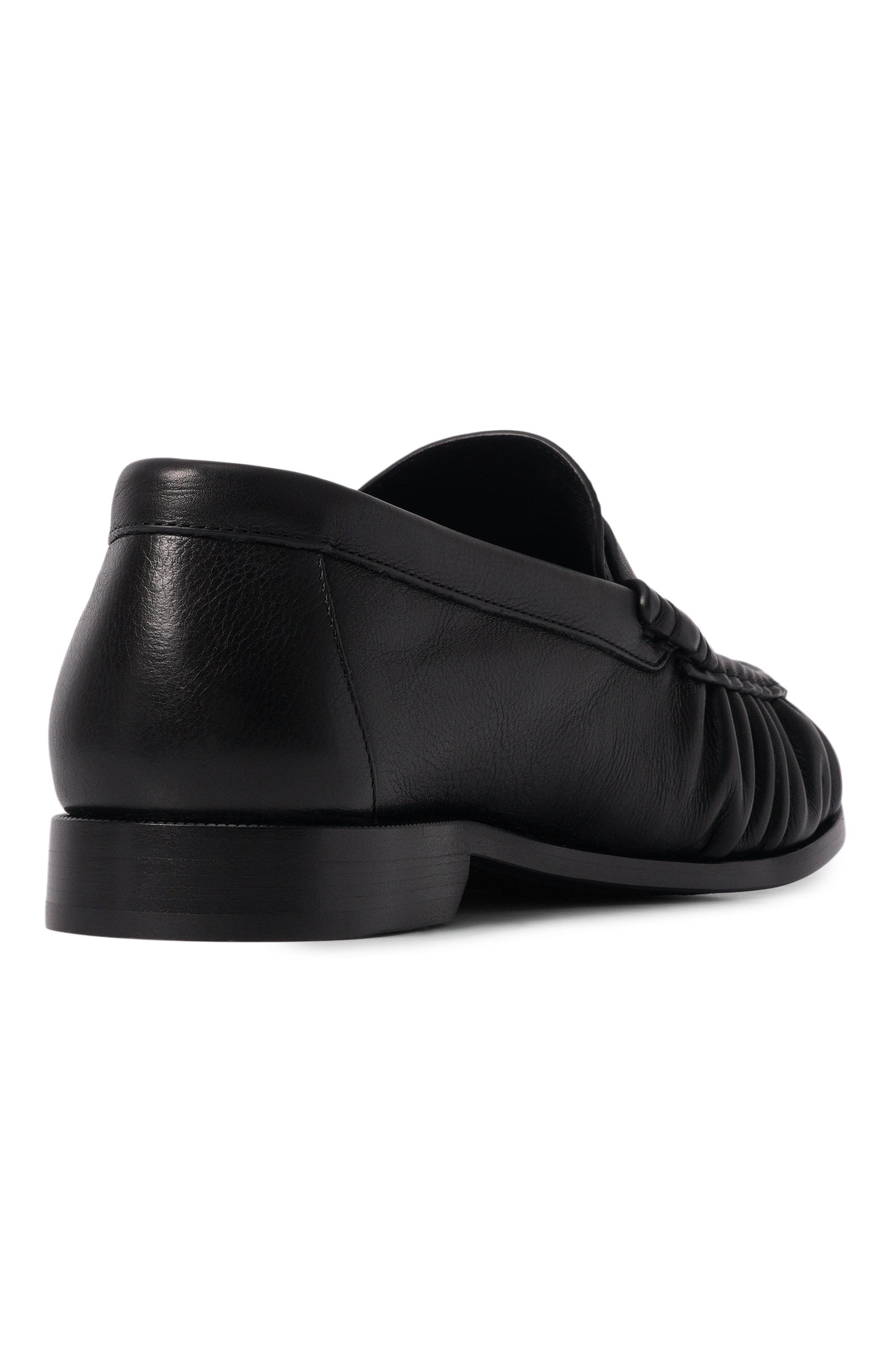 Кожаные пенни-лоферы le loafer SAINT LAURENT черного цвета по цене 137000 руб., арт. 818908/25VAA, фото 5 Кожаные пенни-лоферы le loafer SAINT LAURENT, арт. 818908/25VAA, фото 5