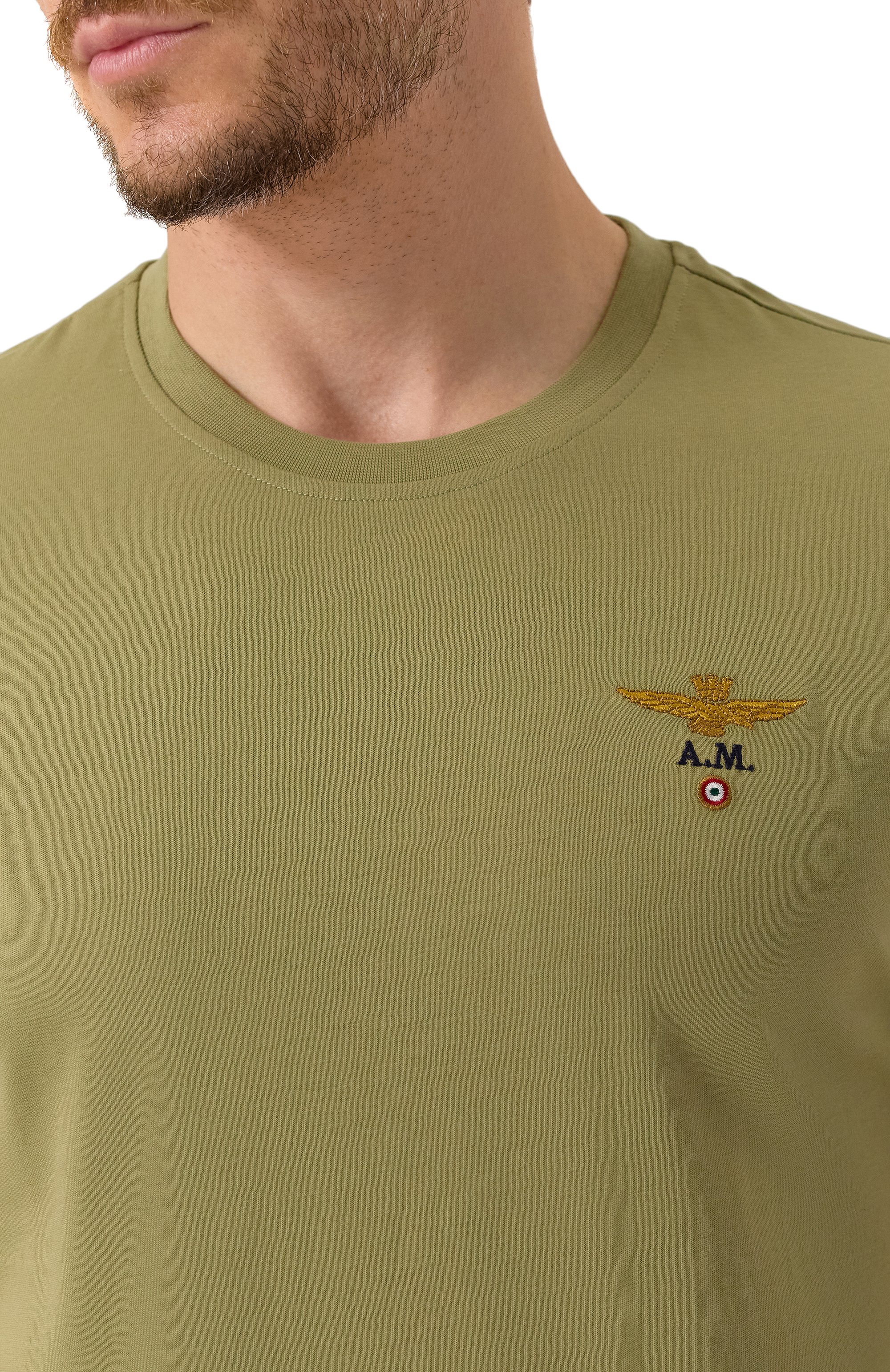 Хлопковая футболка AERONAUTICA MILITARE, арт. TS1580UJ00372, фото 5
