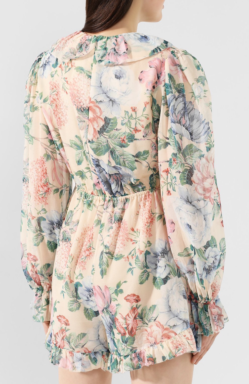 Комбинезон из смеси хлопка и шелка ZIMMERMANN, арт. 6578YVER, фото 4