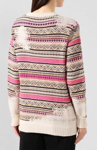 Свитер из смеси хлопка и шерсти GOLDEN GOOSE DELUXE BRAND, арт. G36WP0K1.A2, фото 4