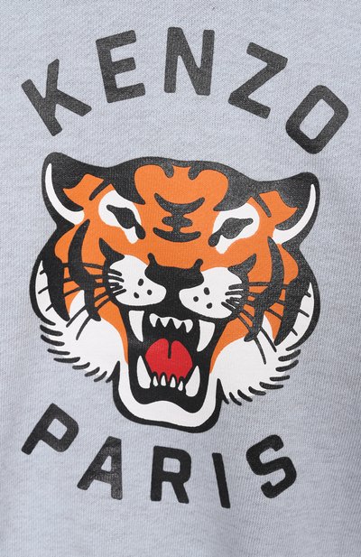 Хлопковое худи KENZO, арт. K61665, фото 3