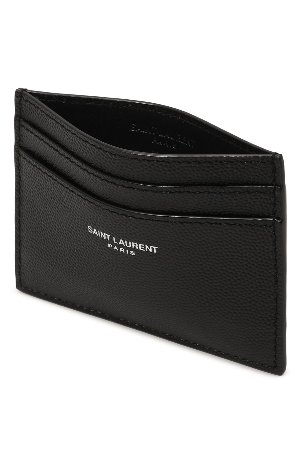 Кожаный футляр для кредитных карт SAINT LAURENT, арт. 375946/BTY0N, фото 3